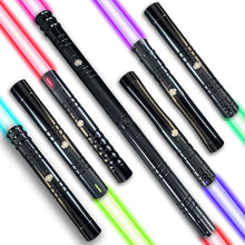 Load image into Gallery viewer, Dark Cyber Modular Custom Saber--Matt Black