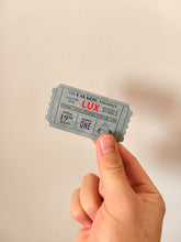 Load image into Gallery viewer, Mr Ring A Ding LUX Cinema Ticket