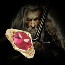 Load image into Gallery viewer, Ring of Barahir Lord of the Rings HOBBIT Prop Replica