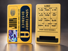 Load image into Gallery viewer, Star Trek Ration Cards Sanctuary District A