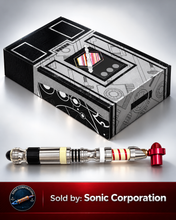 Load image into Gallery viewer, 5th Classic Metal Sonic Screwdriver MK2 Nawya Replicas Blue-Ray Edition
