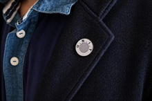 Load image into Gallery viewer, Classic UNIT Pin-- Doctor Who
