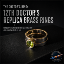 Load image into Gallery viewer, The Doctor's Ring Peter Capaldi 12th Doctor Who Metal Accurate Replica Sonic Corporation
